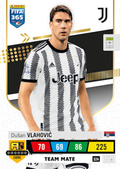 Dusan Vlahovic Juventus FC 2023 FIFA 365 Team Mate #324